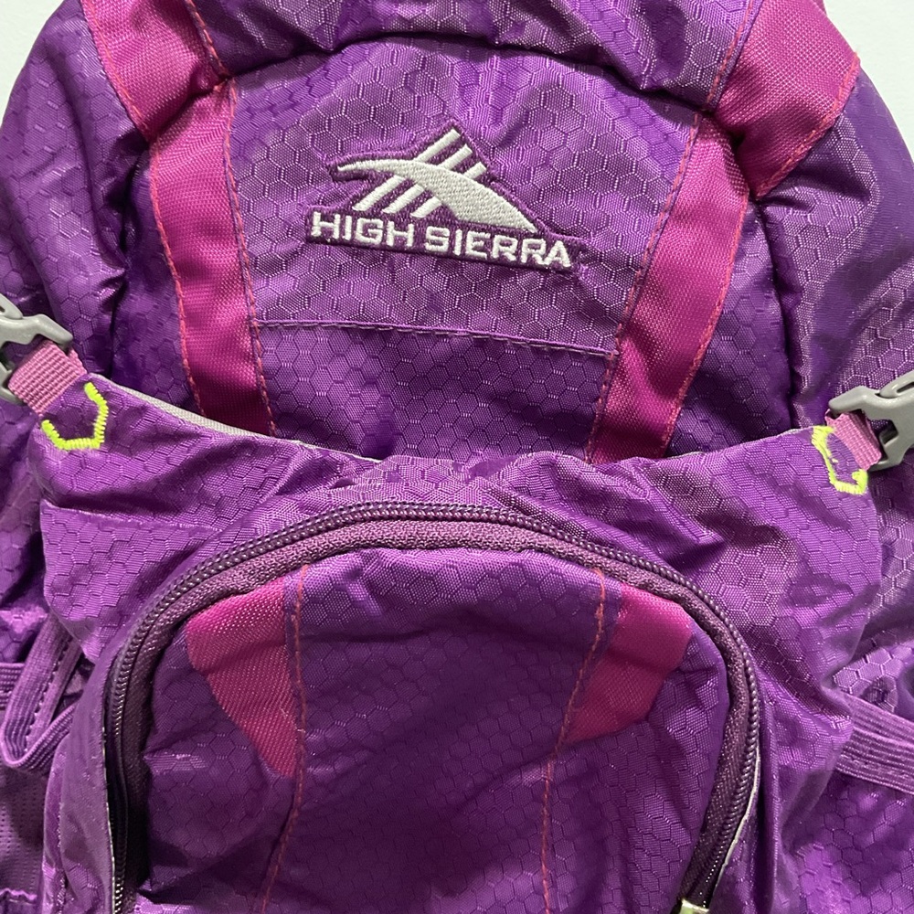 High Sierra Purple Backpack for Outdoor Adventures - Picture 2 of 5